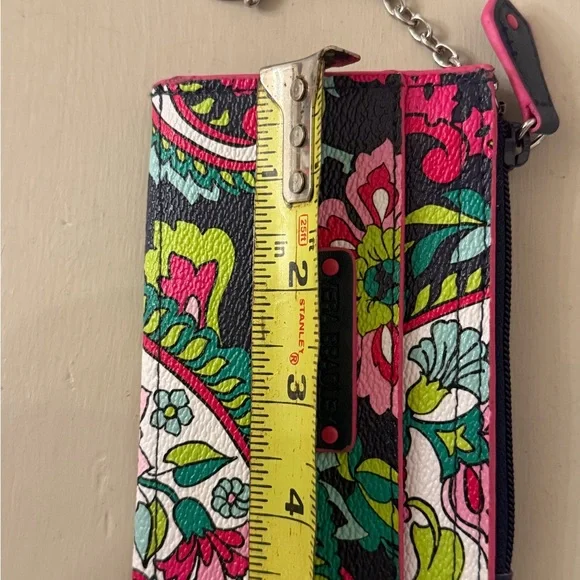 Vera Bradley Petal Paisley Slim Coin Purse Card Wallet - Retired 2014 - Mint! - Picture 8 of 8